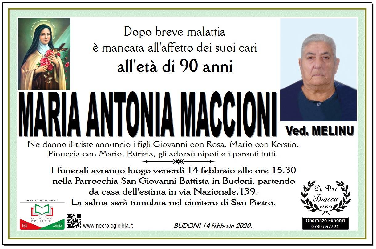 Maria Antonia Maccioni