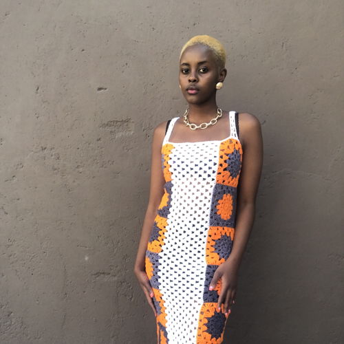 HoneyComb Granny Square Dress Pattern