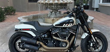 2022 HARLEY-DAVIDSON FAT BOB 114 motorcycle for rent near Scottsdale, AZ