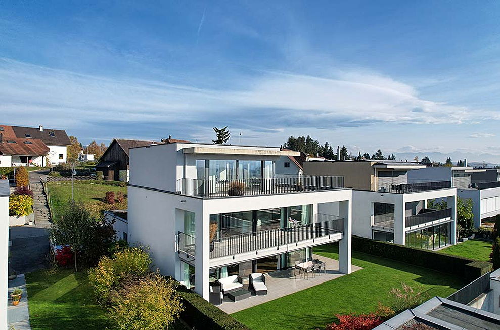  Zürich
- Moderne Architektur und viel Freifläche zeichnen diese Referenz-Immobilie aus