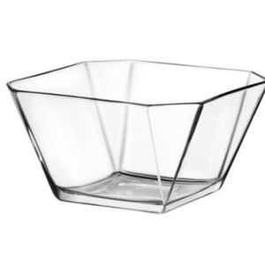Karen Square Glass Salad Bowl