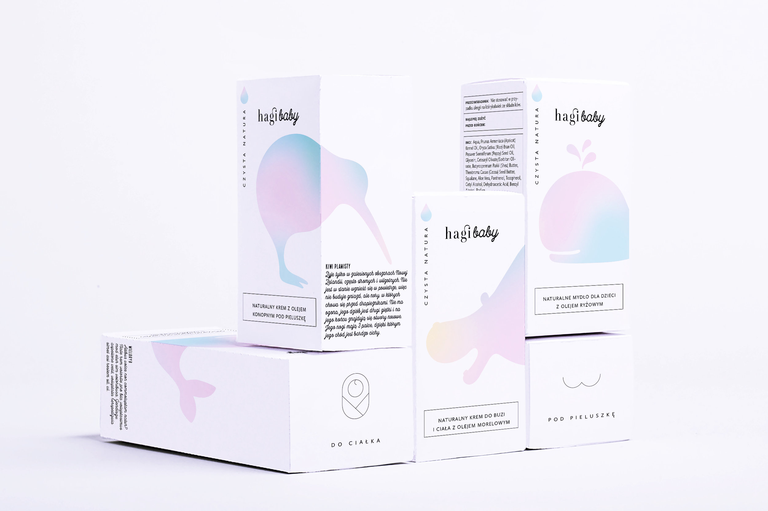 Hagi Baby’s Packaging is a Clean and Modern Take on Baby Care Products