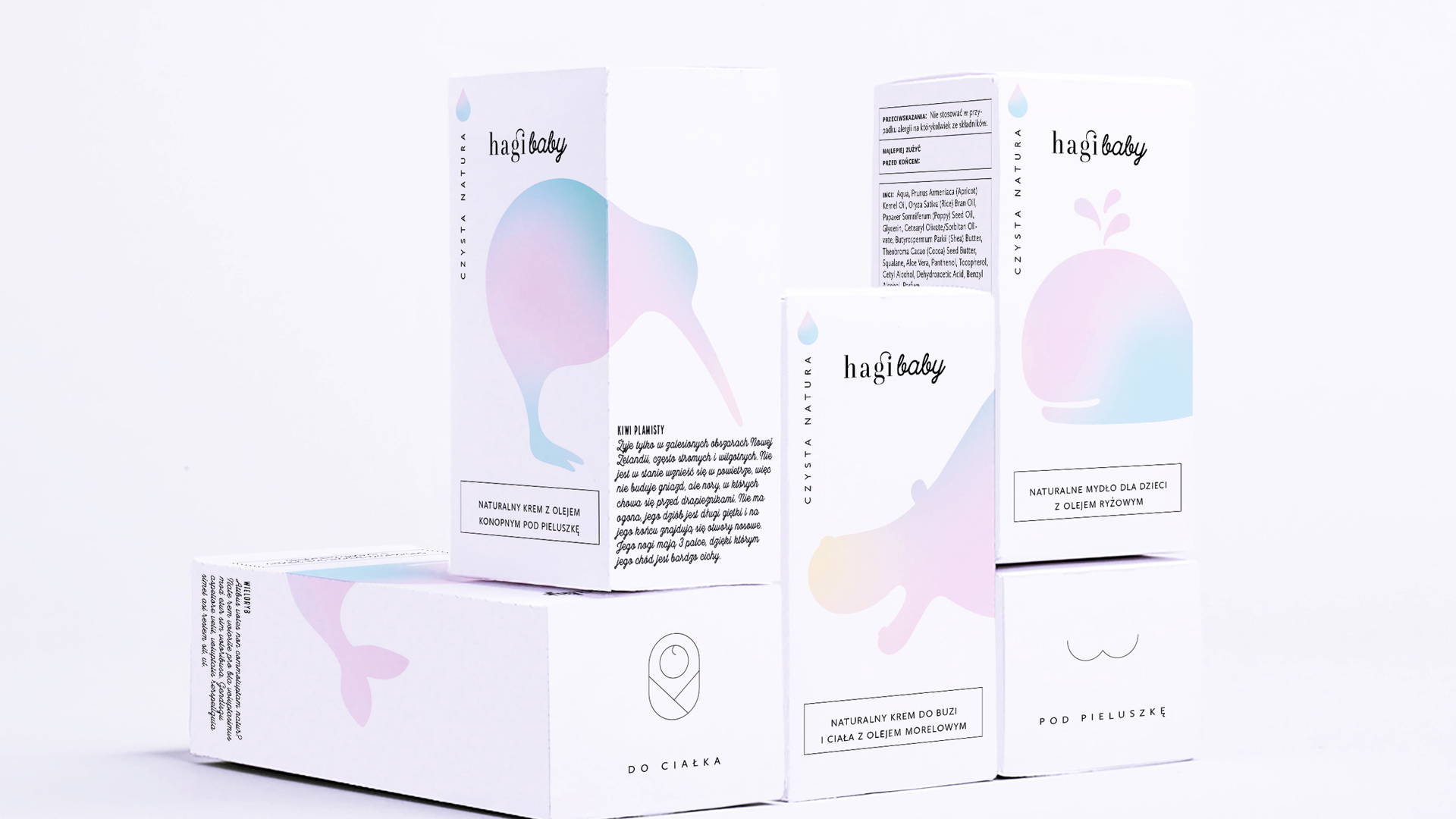 Featured image for Hagi Baby's Packaging is a Clean and Modern Take on Baby Care Products
