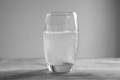 glass of water