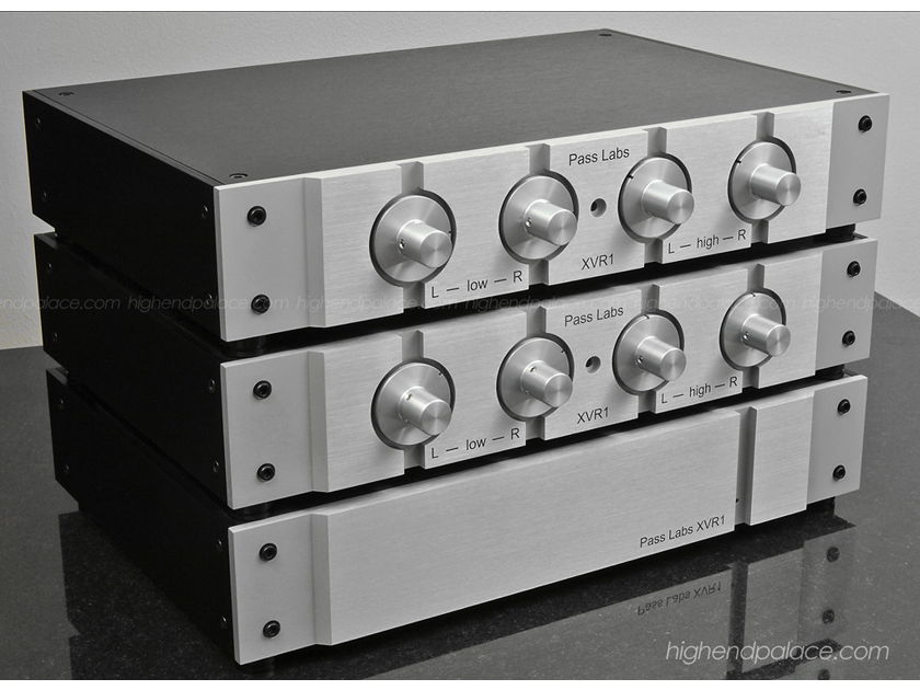 PASS LABS XRV-1 2 Way Reference Active Crossover with BAT VK-6200 Four Mono Channels Mega Amplifier
