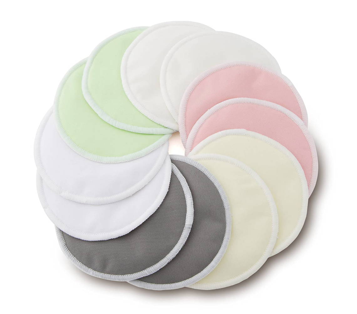 Kindred Bravely Organic Reusable Nursing Pads 10 Pack Washable Breast