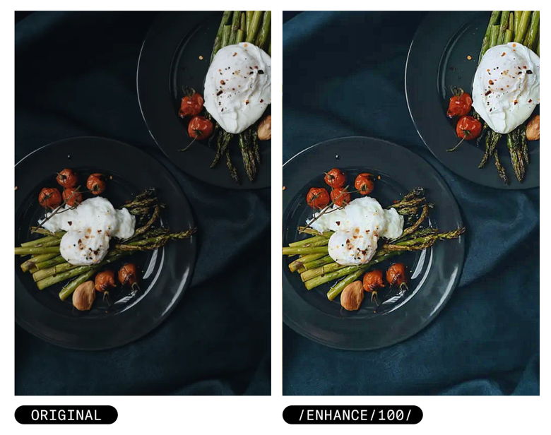 Online image enhancer improves image brightness and quality