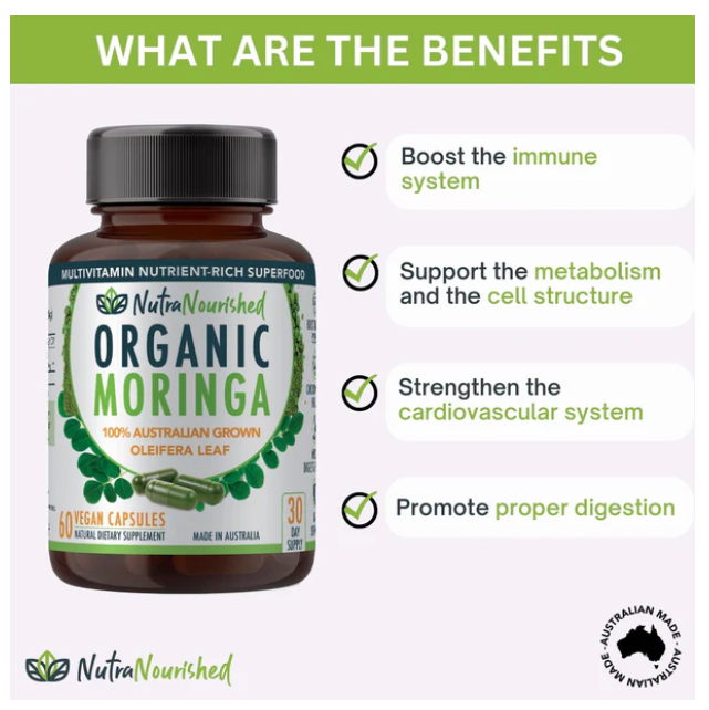 VALUE BUNDLE: Organic Pure Moringa Leaf Capsules - Image 3
