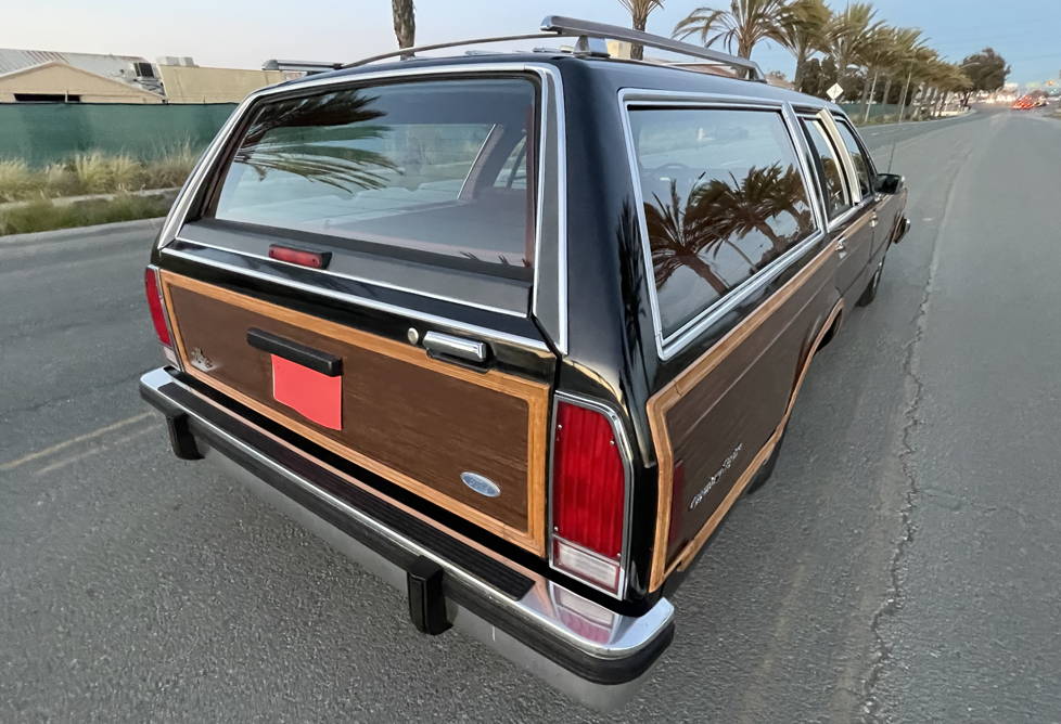 1987 ford country squire lx wagon vehicle history image 2