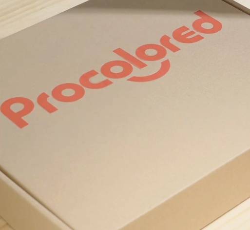 UV printer printing on branded gift box