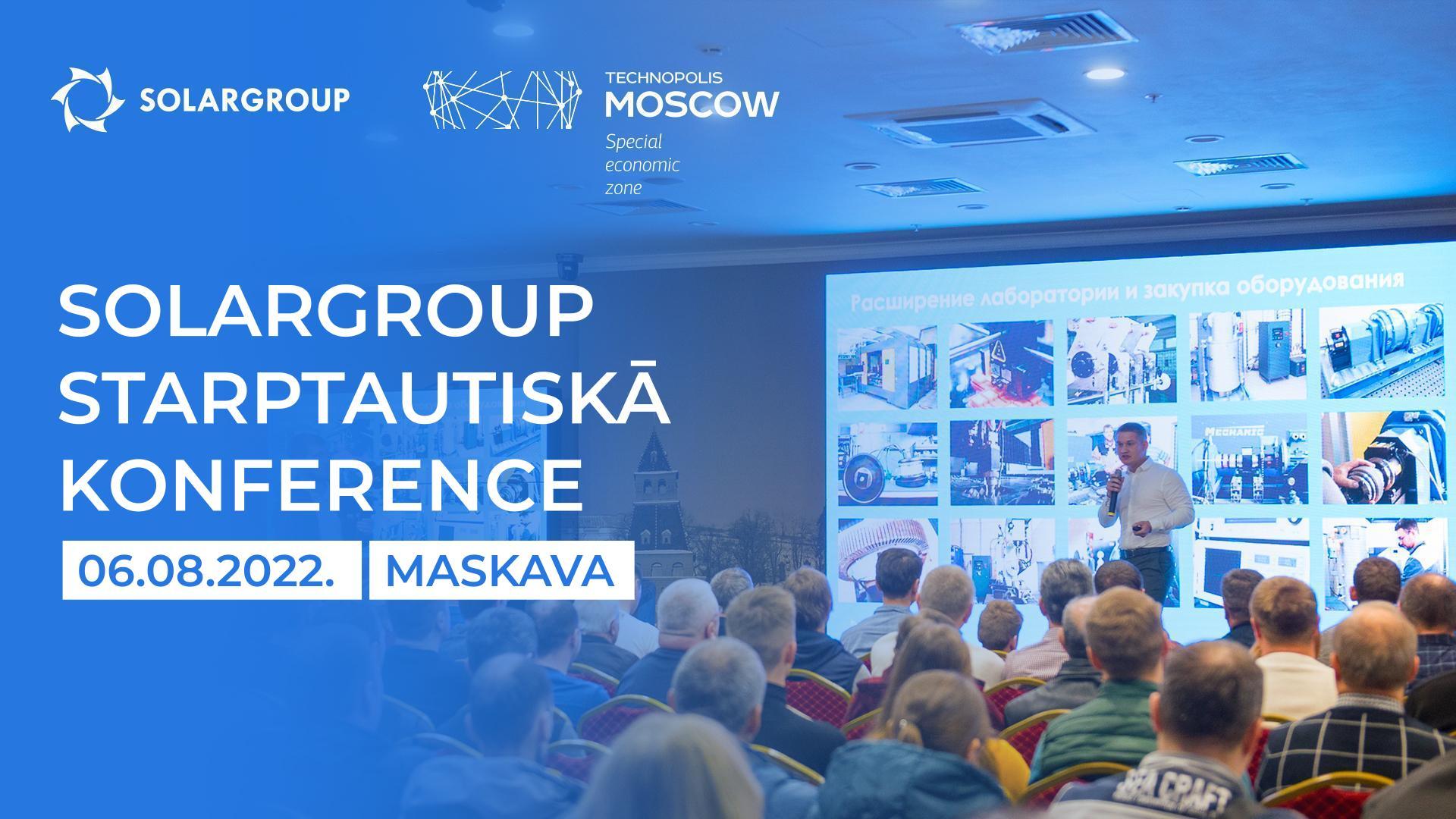 Iekļūst tikai pirmie 350: atvērta reģistrācija Starptautiskai konferencei SOLARGROUP 2022