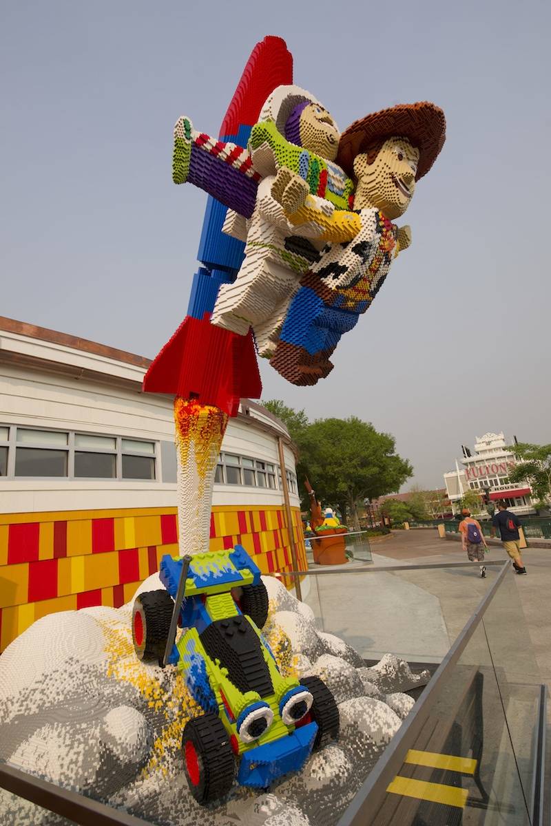 Toy Story sculpture 