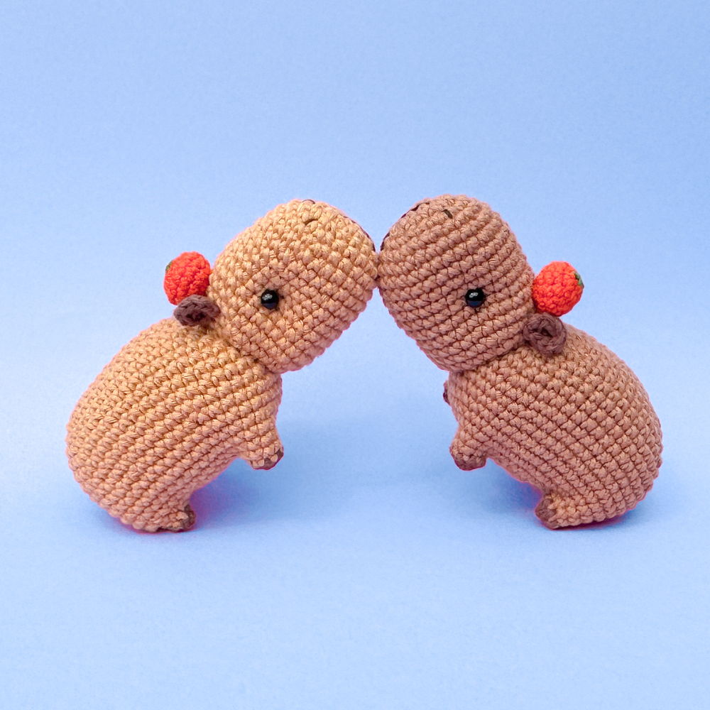 Capybara Crochet Pattern