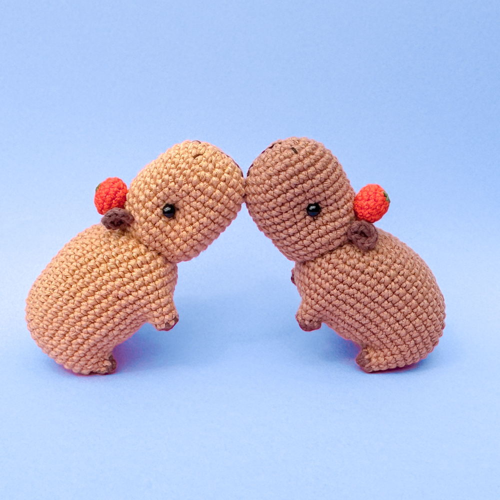 Capybara Crochet Pattern