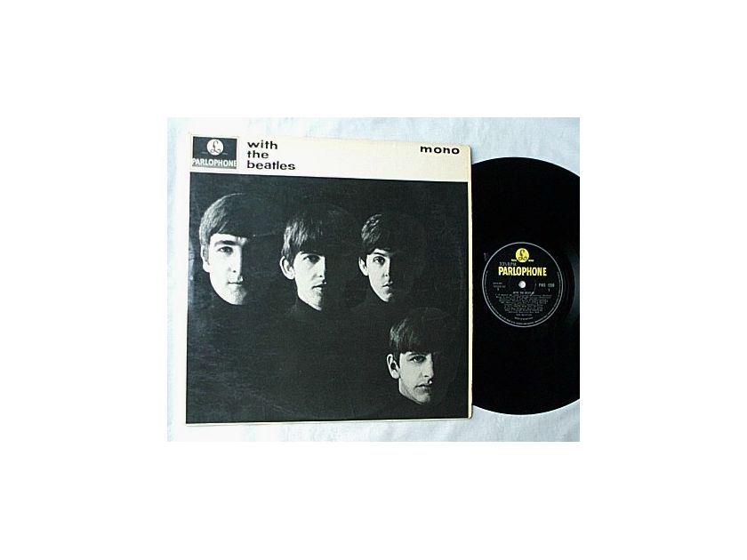 BEATLES LP- - With The Beatles- 60's U.K. Parlophone MONO album PMC 1206