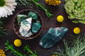 Moss Agate Healing Crystals