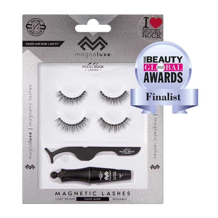 MAGNA LUXE Magnetic Lashes + Accessories Kit - 'NAKED & BARE' "Clearance"