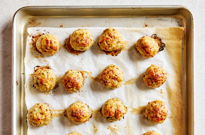 Boulettes de poulet et de ricotta