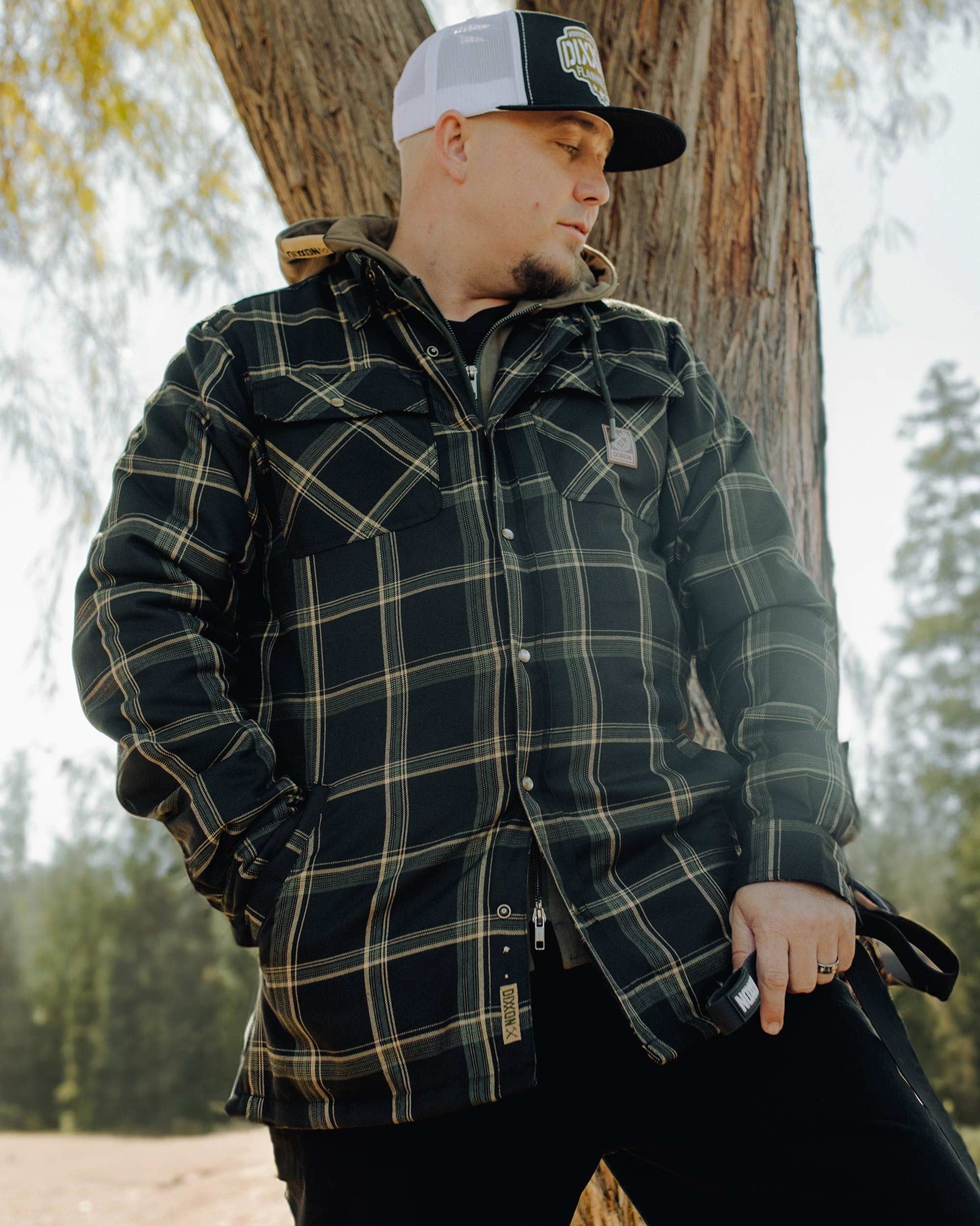 Men's EDC Hooded Flannel Jacket