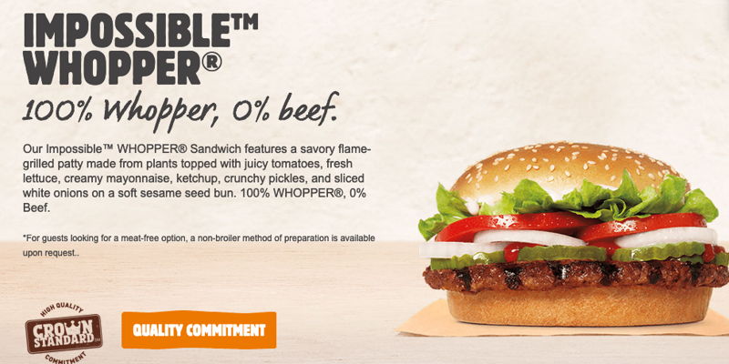 It's Impossible! Thanks, Burger King :) - Ubiquity University