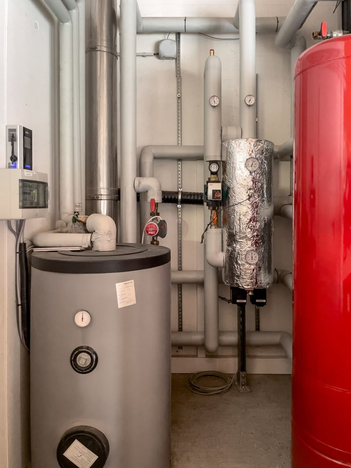 Foto Kundenreferenz Einfamilienhaus Technikraum Heizung