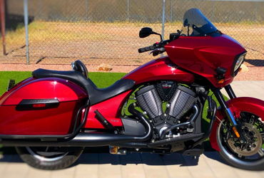 2013 VICTORY CROSS COUNTRY motorcycle for rent near Tucson, AZ