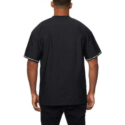 0335. TETRA™ Short Sleeve Sideline Jacket - Black