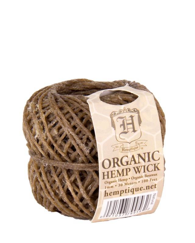 HEMP BEESWAX WICK