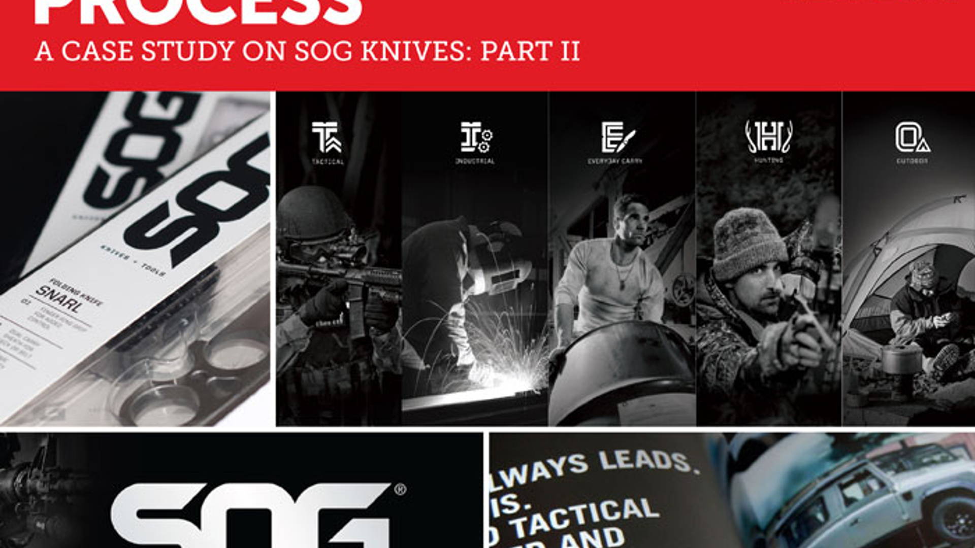 Featured image for Process: A Case Study on SOG Knives Part II