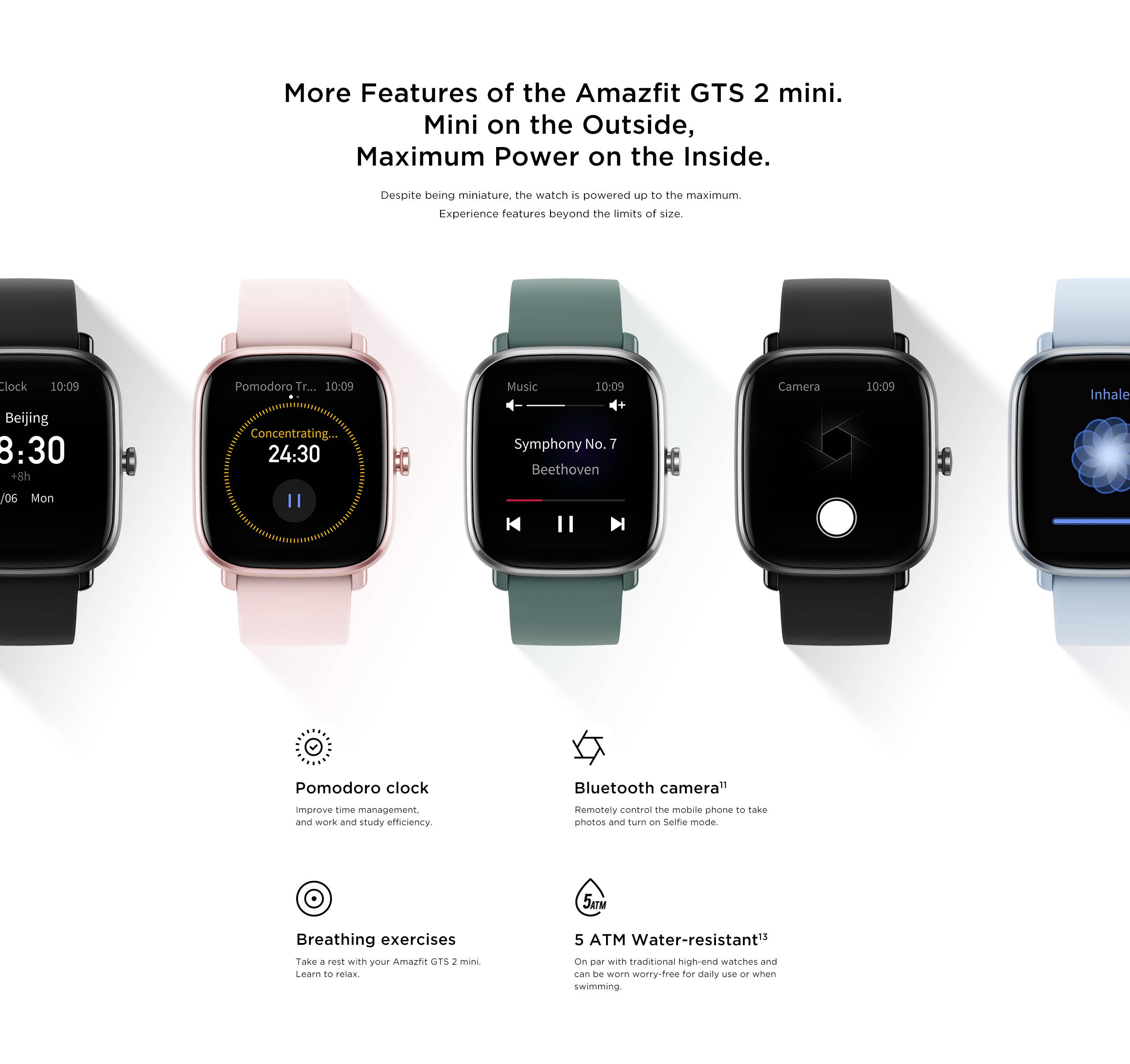 Amazfit GTS 2 Mini reloj inteligente para hombre, Alexa integrado,  rastreador de fitness GPS, duración de la batería de 14 días, 68 modos  deportivos