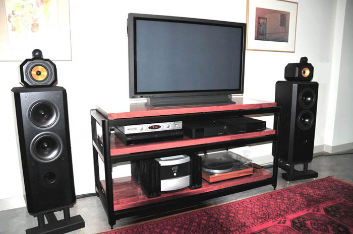 Steve Blinn Designs 3 shelf Super-Wide  Audio Rack, the...