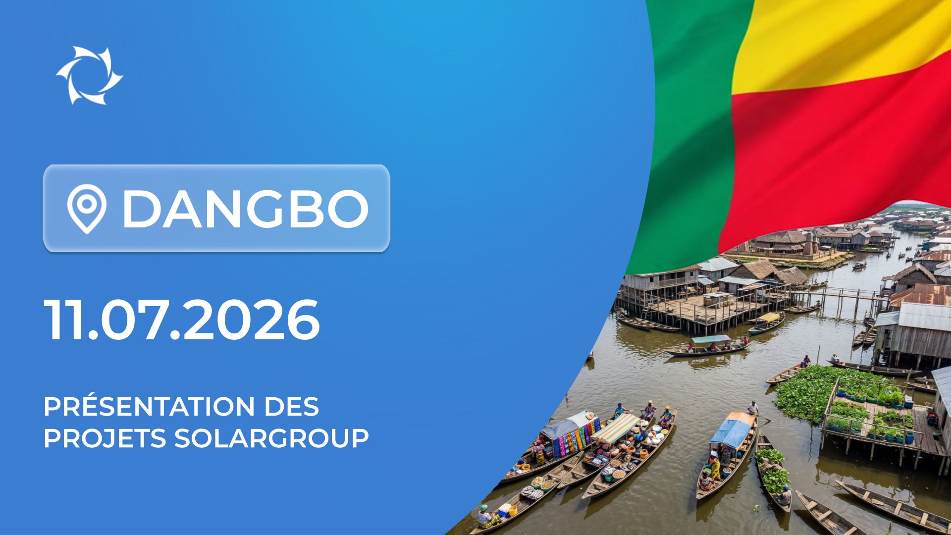 Présentation du projet des "Moteurs Duyunov" à Dangbo (Bénin)