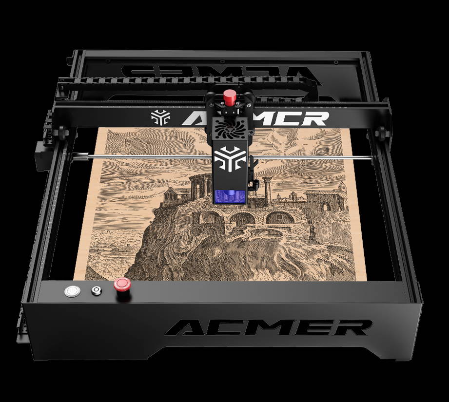 P1 20w laser machine-steel material