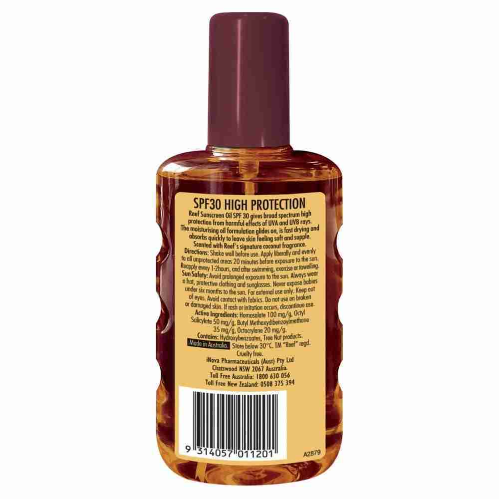 Reef Coconut Sunscreen Oil Spray SPF 30 220mL - Image 3