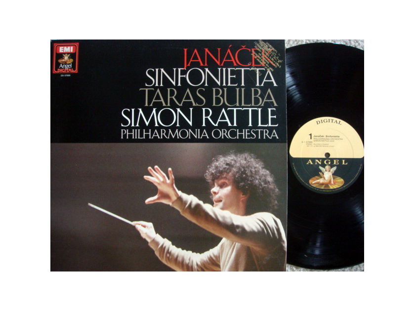 EMI Angel Digital / RATTLE,  - Janacek Sinfonietta, Taras Bulba, NM, Promo Copy!