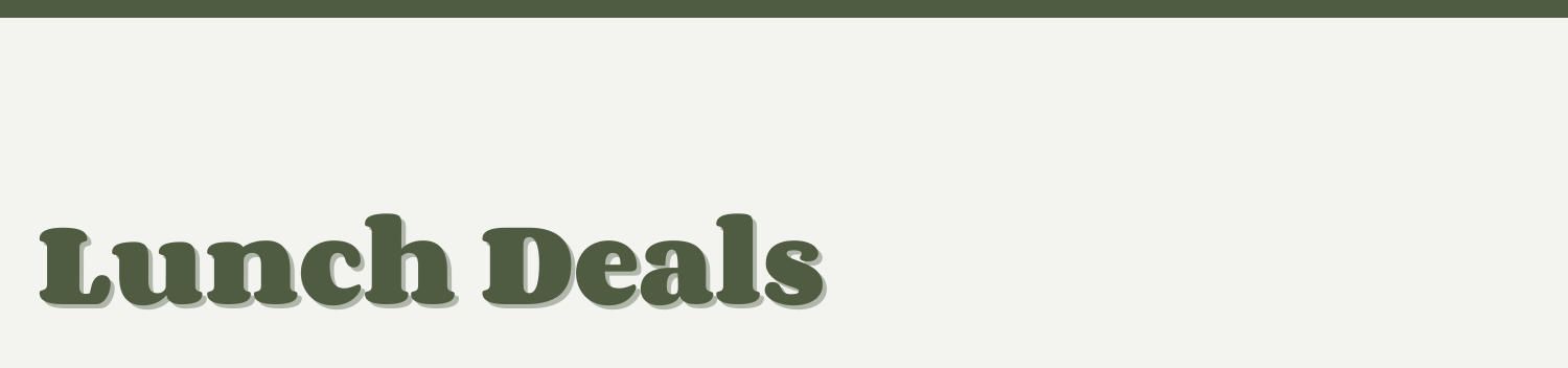 Hookways | Menu