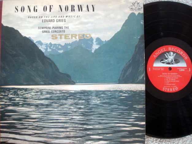 EMI Angel Semi-Circle / SEMPRINI, - Grieg Song of Norwa...