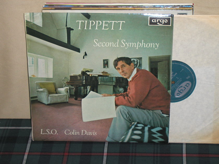 Davis/LSO - Tippett Second Symphony UK Argo/Decca ZRG-535