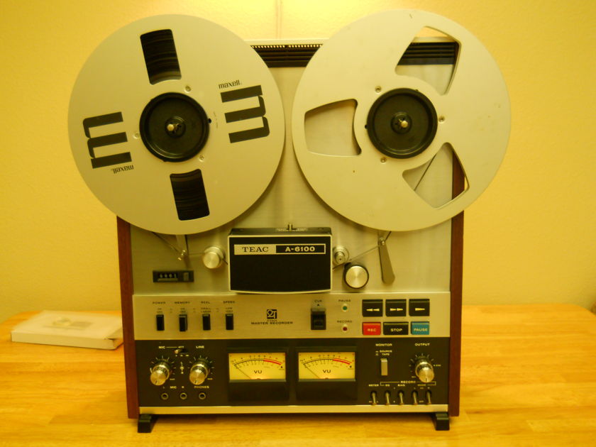 Teac  A 6100 Mester Recorder Stereo reel to reel  a Mester Recorder
