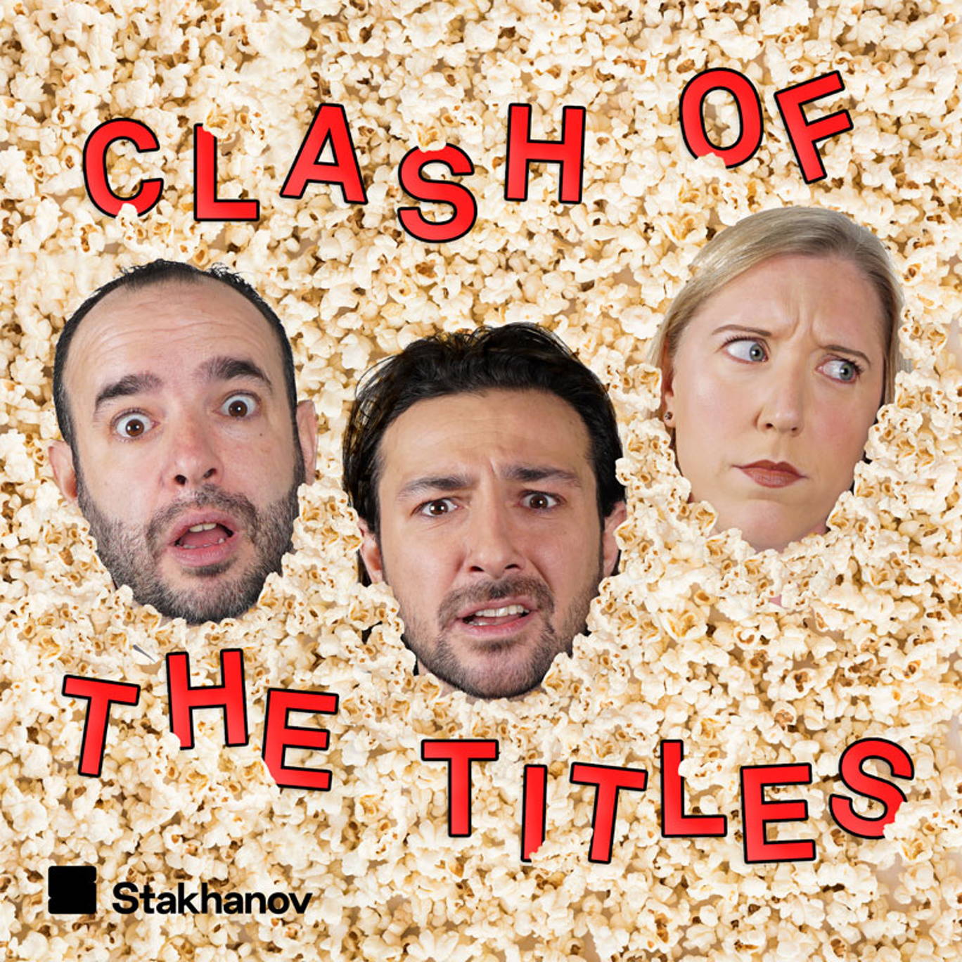 The artwork for the Clash Of The Titles podcast.