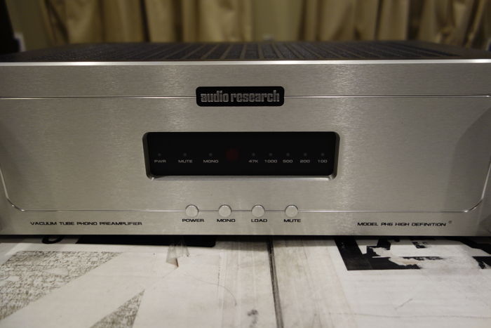 Audio Research  PH6 highly rated phono stage