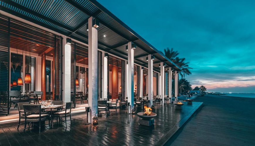 The Beach Restaurant at The Chedi Muscat image