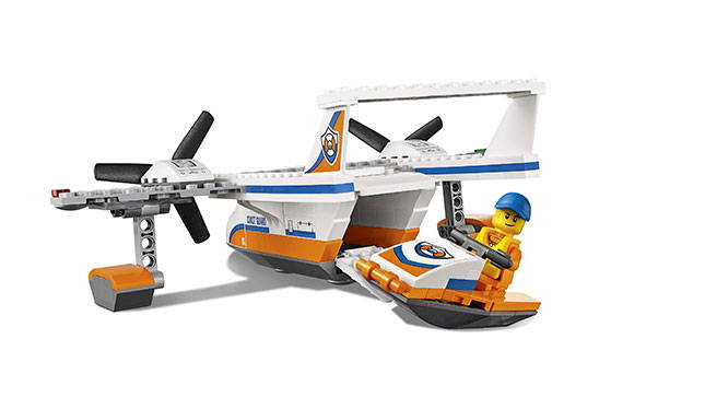 Lego City Coast Guard Sea Rescue Plane