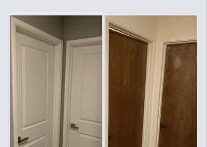 Featured Transformation: 15 Beveled Shaker Interior Doors Transform Home in Dallas TX