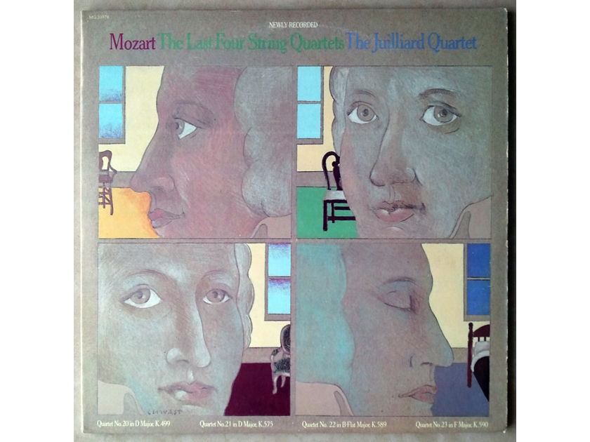 COLUMBIA/Juilliard Quartet/MOZART  - The Last 4 String Quartets Nos. 20, 21, 22, 23 / 2-LP / NM