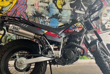 2021 YAMAHA TW200 motorcycle for rent near Silver Spring, MD