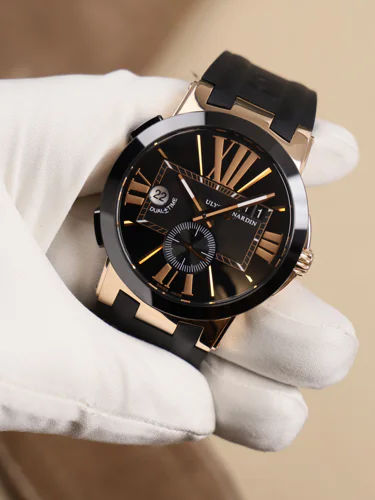 Ulysse Nardin Executive Dual Time Black Dial