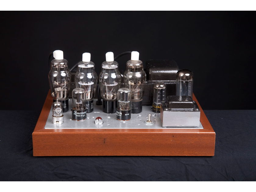 Jim Nichols JWN 6BG6 handcrafted push pull tube amp a sweet sounding amp by a student of Lance Cochrane