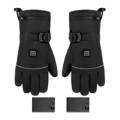 Bousty Premium Waterproof Snowproof Heated Gloves for men and women, Electric Heated Gloves, Heated Rechargeable Gloves USB Heated Gloves.