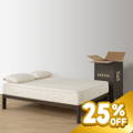 The Keetsa Plus Mattress in bedroom.